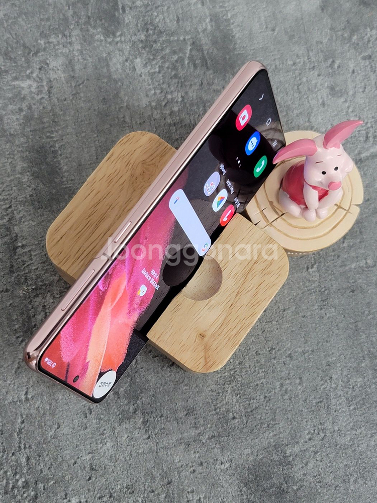 행사 갤럭시S21 핑크 판매해요 중고폰 G991--4