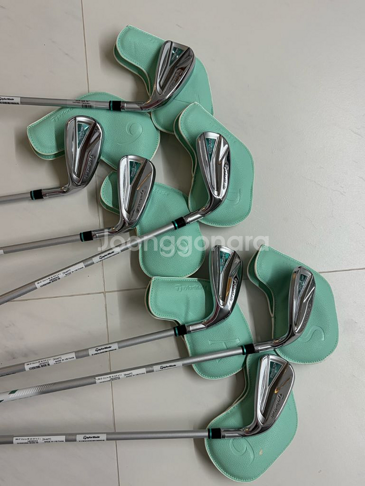 테일러메이드 스텔스글로리 아이언 7 세트 + 캘러웨이 캐디백--6