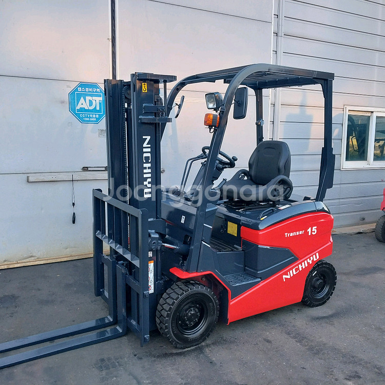니찌유 전동지게차 1.5톤 사이드쉬프트 장착 2020년식--0