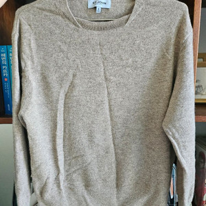 St. John 센존 캐시미어 100 니트 55사이즈 모카베이지 새상품