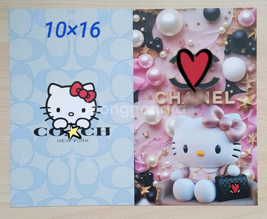 산리오 짱구 세일러문 포카대지 다꾸 인테리어사진--6