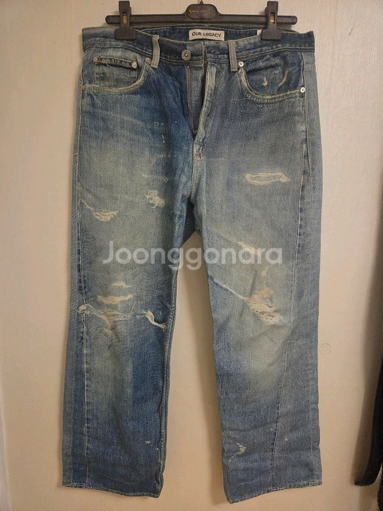 아워레가시 써드컷 디지털 데님 프린트 32--1