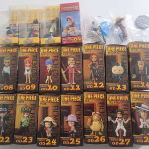 원피스 캐릭터 피규어 GD 시리즈 세트