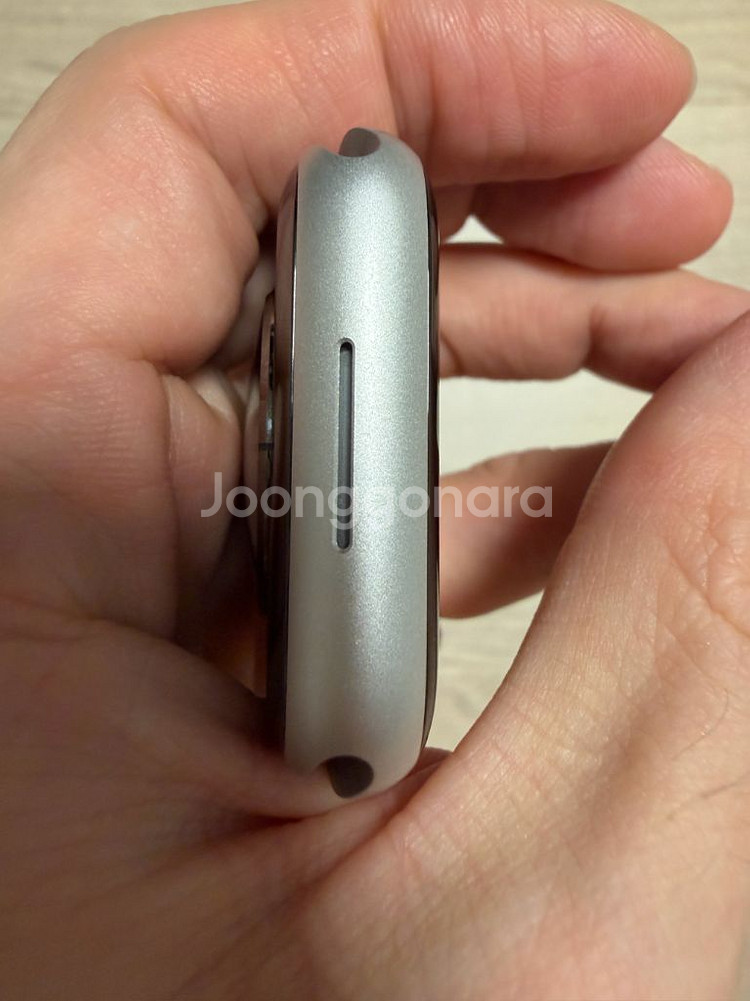 애플워치8 실버 알루미늄 45MM 셀룰러 화이트밴드--6