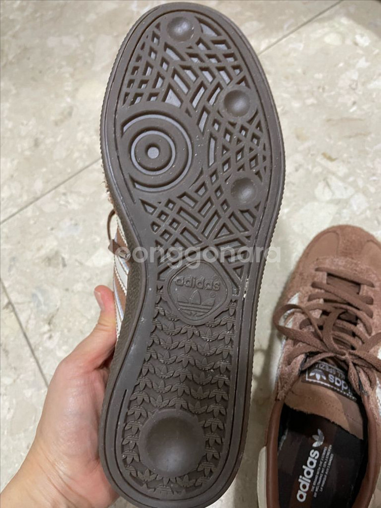 아디다스 핸드볼 스페지알 브라운 240--1