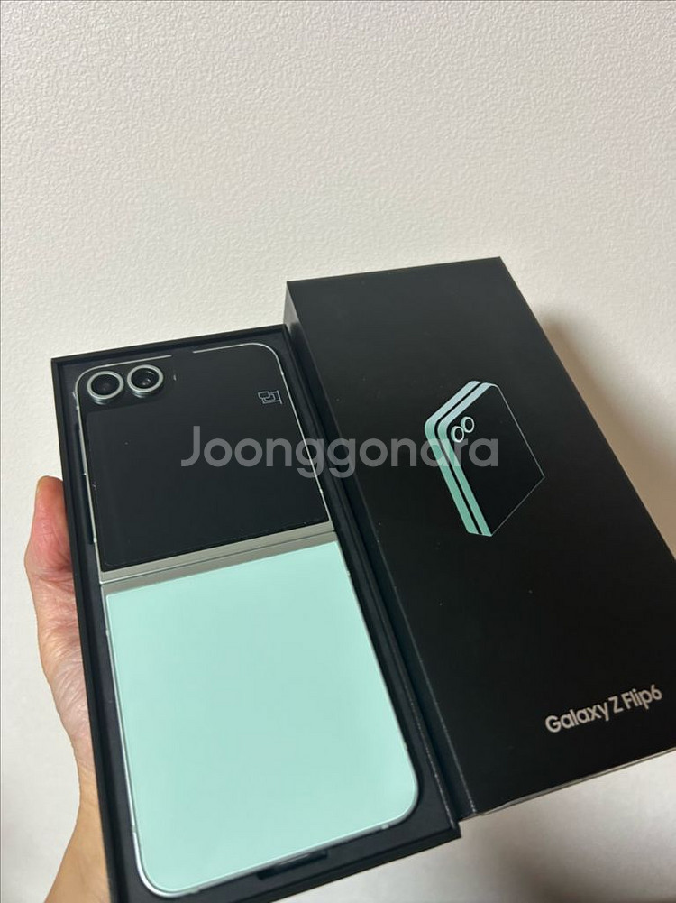 갤럭시Z플립6 512G 전체교체새제품--0