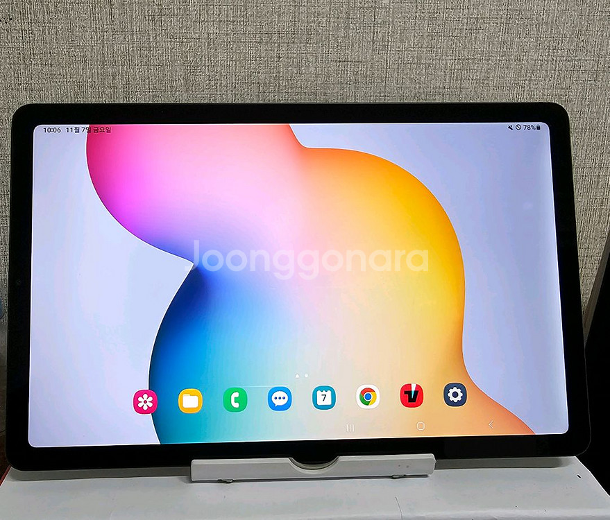 갤럭시탭s6 lite 128GB -- lte 입니다--0