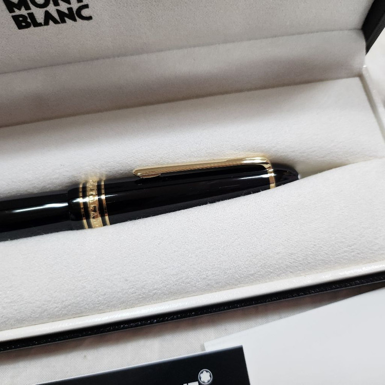 몽블랑 마이스터스튁 골드 코팅 만년필 146 F촉새상품 이미지