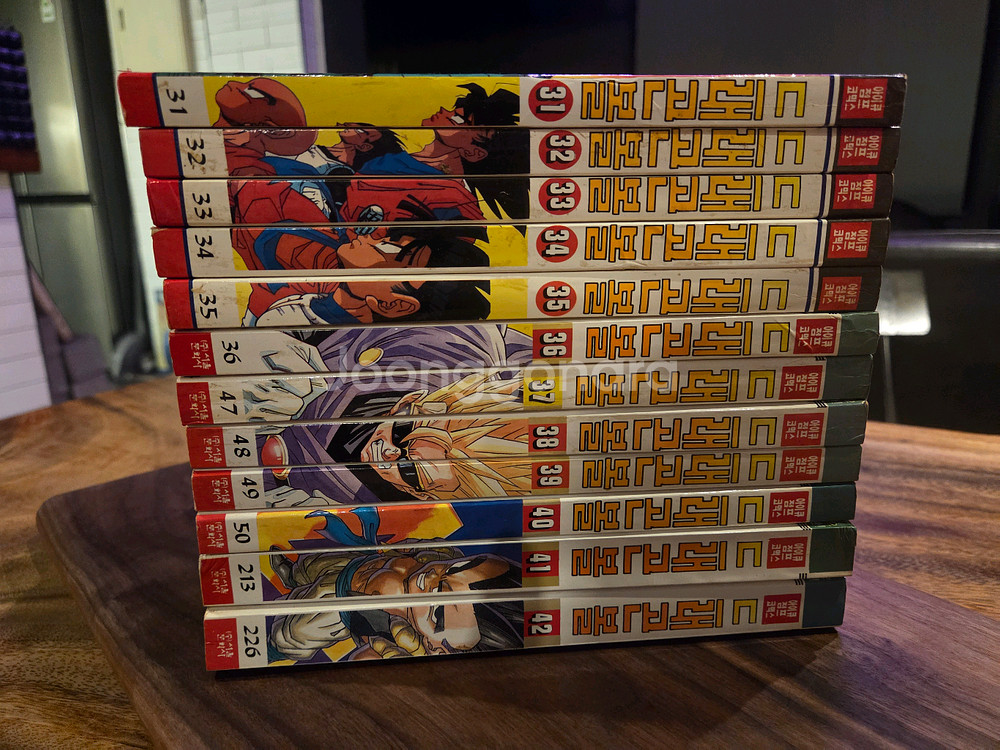 드래곤볼 아이큐점프 코믹스 31~42 개인소장 새책수준--2