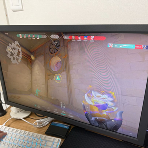 벤큐 모니터 2411k+ 카멜 모니터 암 이미지