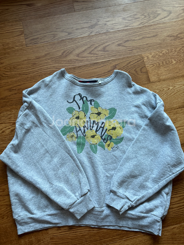 타오 플라워 프린트 맨투맨 10사이즈--0