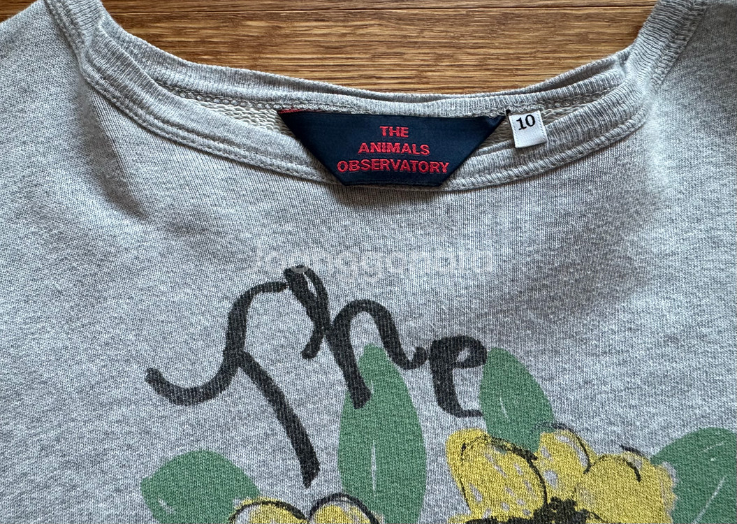 타오 플라워 프린트 맨투맨 10사이즈--1