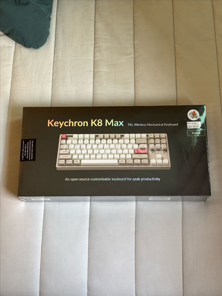 (미개봉) 키크론 K8 Max ALU 저소음 적축--0