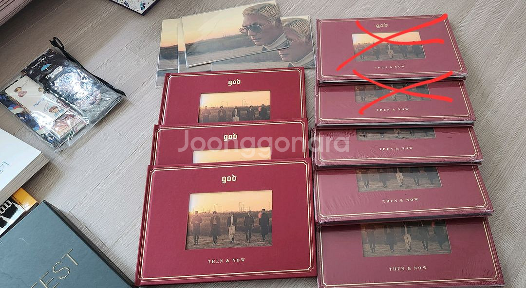 지오디 god THEN & NOW 스페셜앨범 미개봉--0