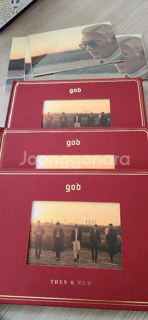 지오디 god THEN & NOW 스페셜앨범 미개봉--1