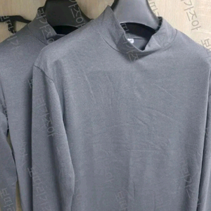 나인제트 머슬핏 하이넥 긴팔티 NFHT1