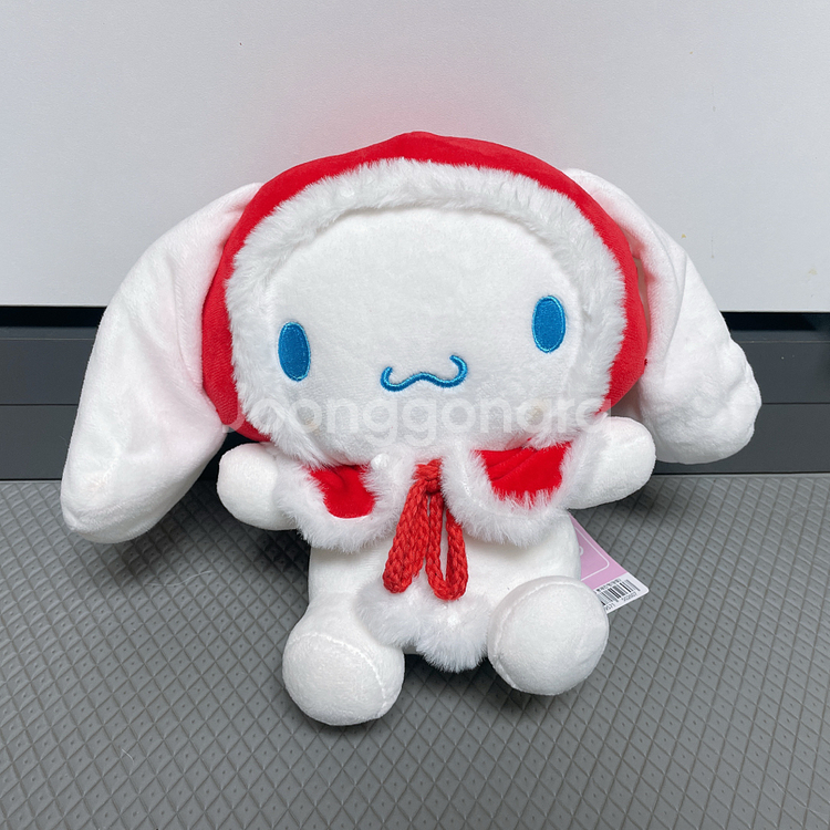 산리오 빨간망토 겨울망토 시나모롤 인형--0