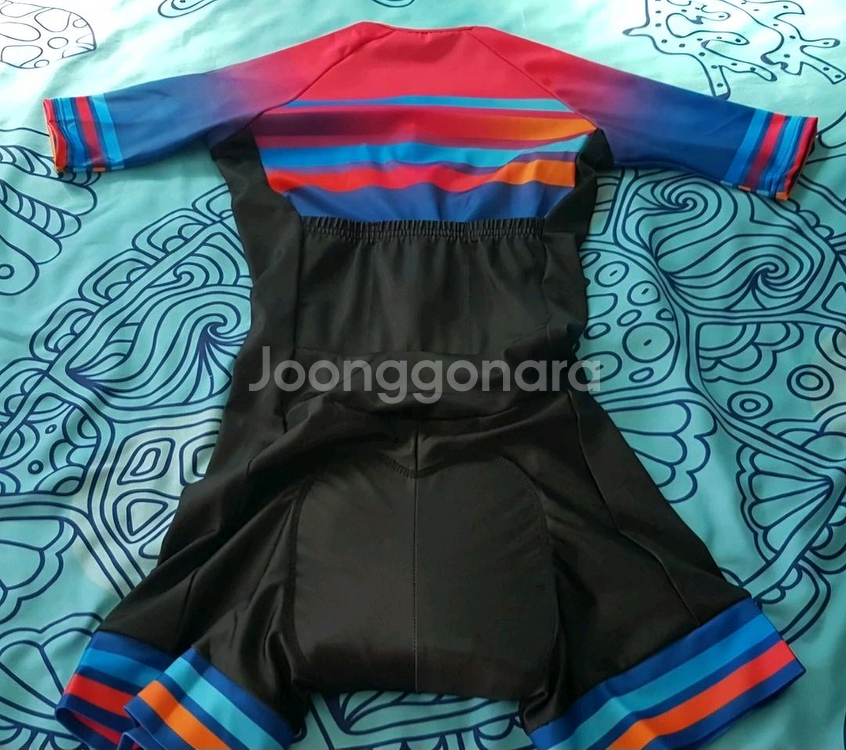 자전거의류 상의 스킨슈트 반팔져지 패드바지 긴팔져지 라이딩웨어 M--0