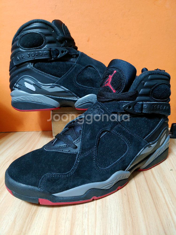 (미사용)나이키 조던8레트로 브레드(US9표기270추천사이즈265)--1