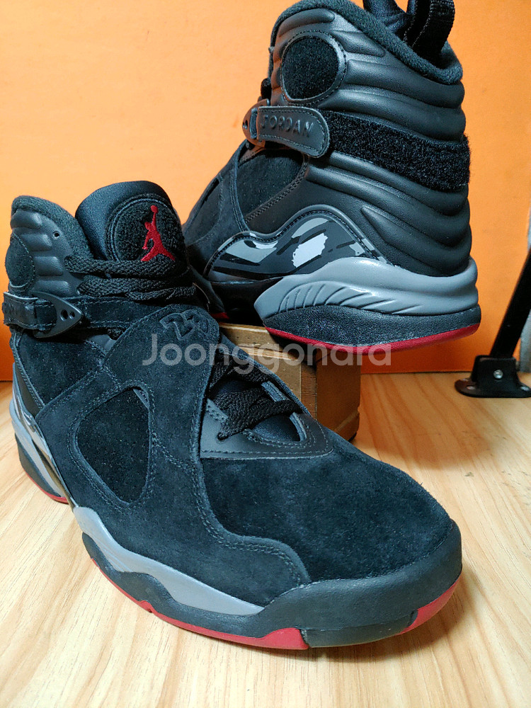 (미사용)나이키 조던8레트로 브레드(US9표기270추천사이즈265)--3