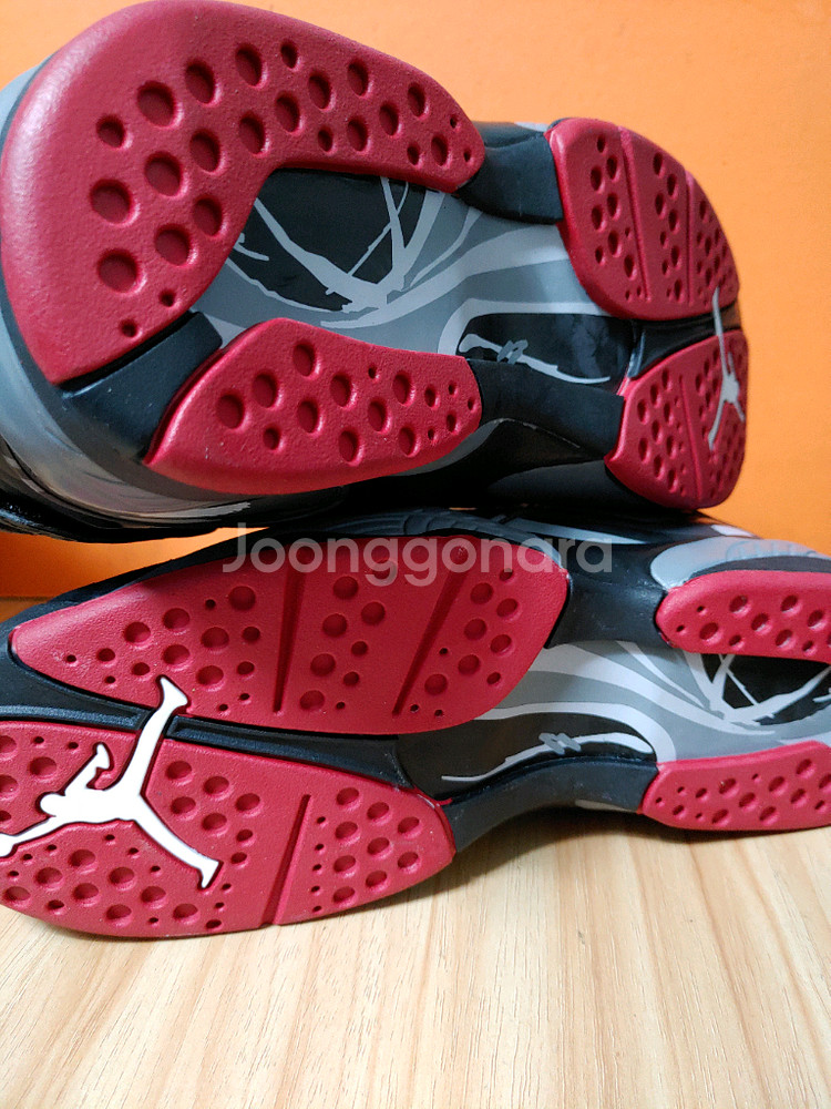 (미사용)나이키 조던8레트로 브레드(US9표기270추천사이즈265)--5