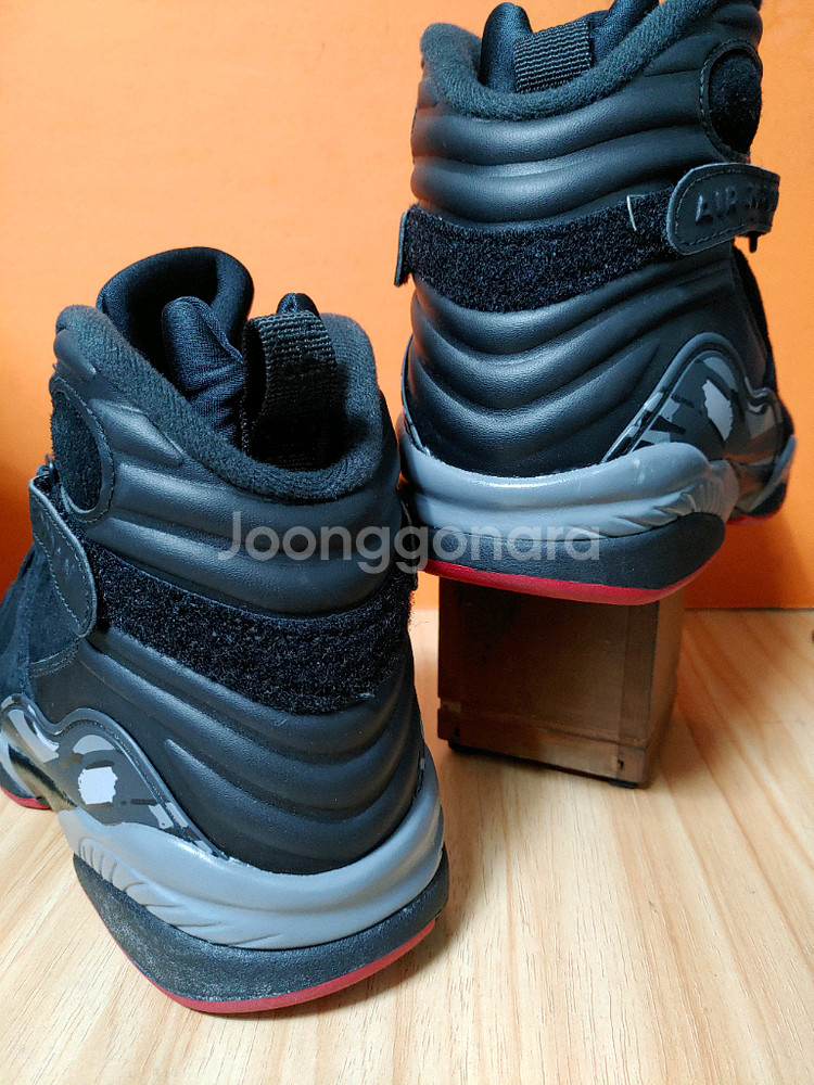 (미사용)나이키 조던8레트로 브레드(US9표기270추천사이즈265)--4