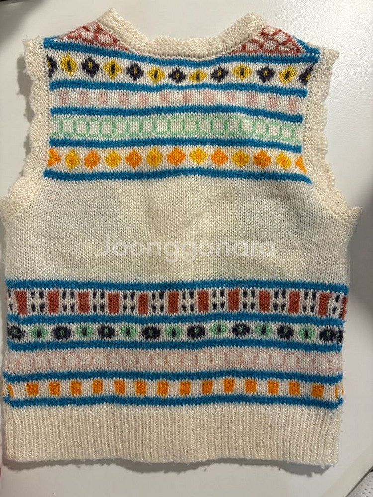 피쉬앤키즈 니트 베스트 2-3y--5