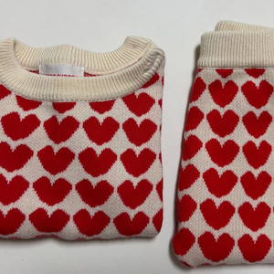 보보쇼즈 하트니트 상하세트12-18