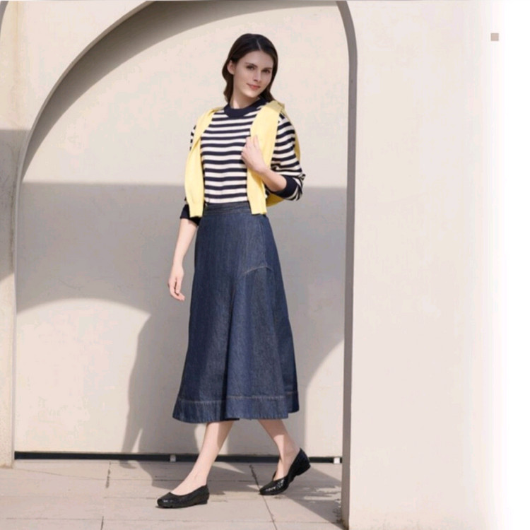 새상품) 가이거 파우제 위빙 플랫 단화 245--5