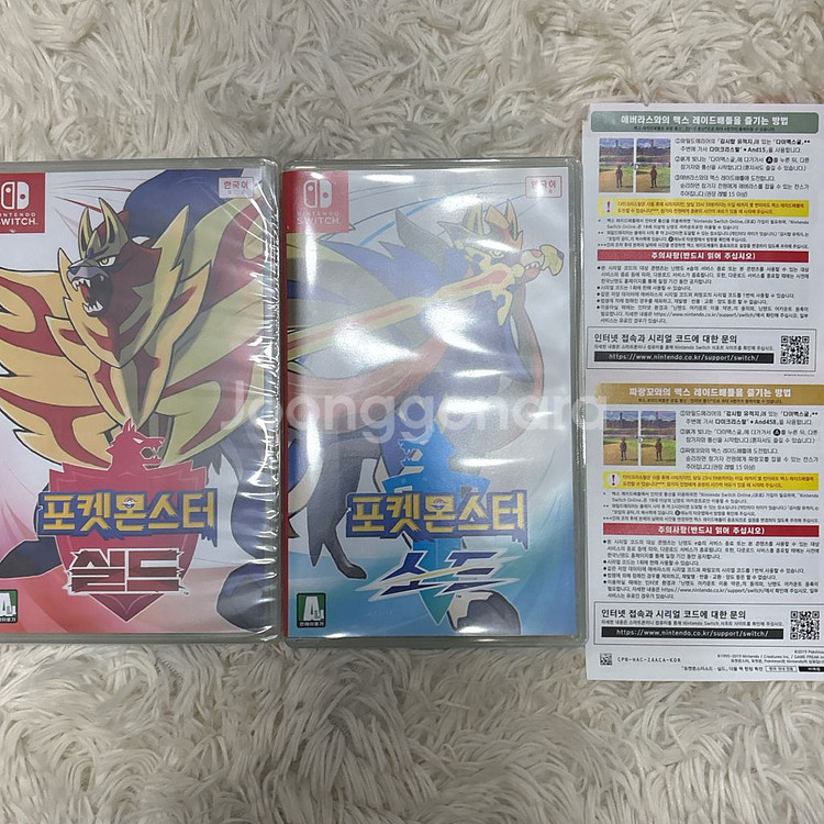 닌텐도 스위치 게임칩 포켓몬스터 소드/실드 더블팩--2