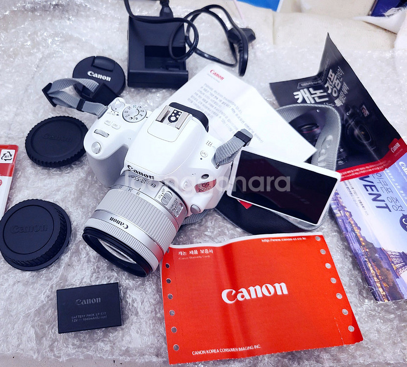 200d 캐논 174컷 번들 렌즈 가방 새제품급 dslr 미러리스 카메라--0