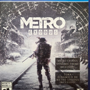 PS4 플스4 메트로엑소더스