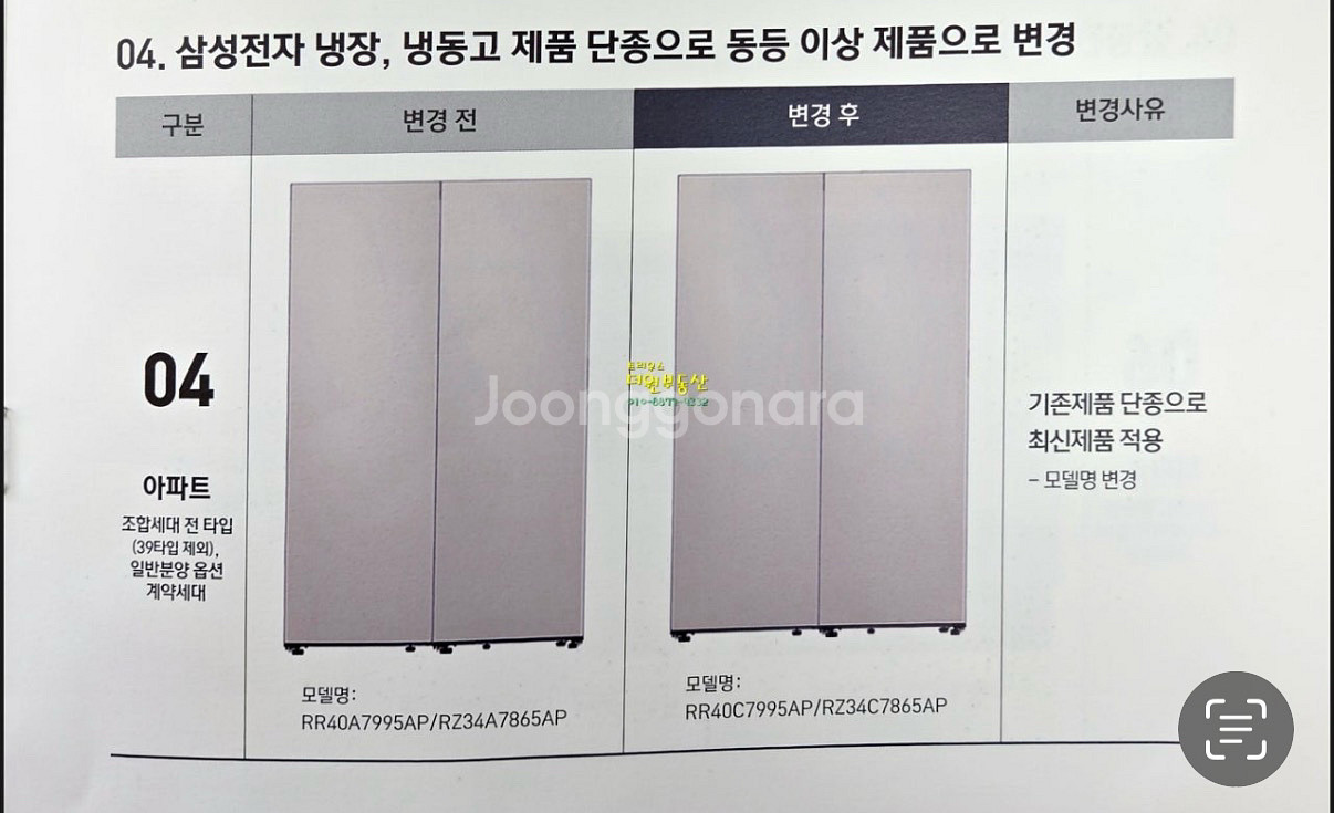 삼성 비스포크 새상품 냉장고, 냉동고 총 120만원--1