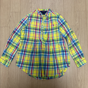 폴로 랄프로렌 체크 셔츠 7y