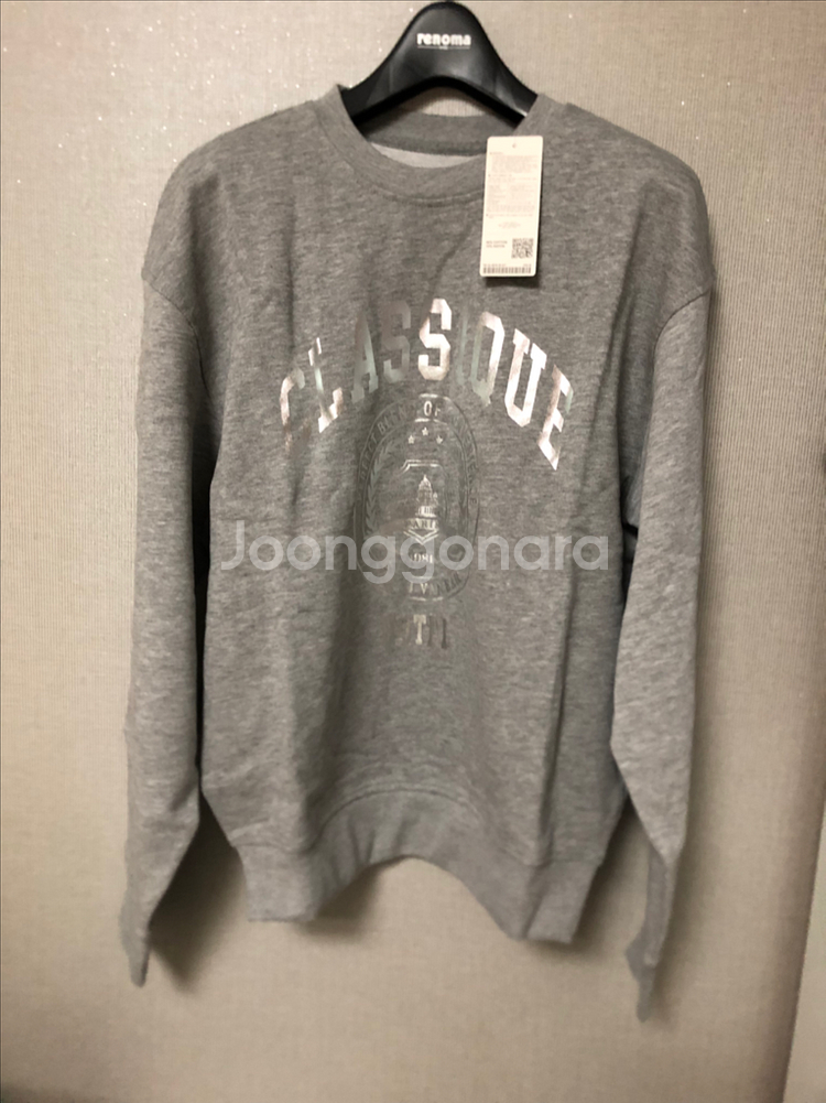 (새상품)지오다노 맨투맨--0