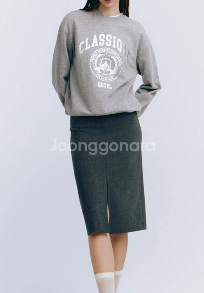 (새상품)지오다노 맨투맨--2