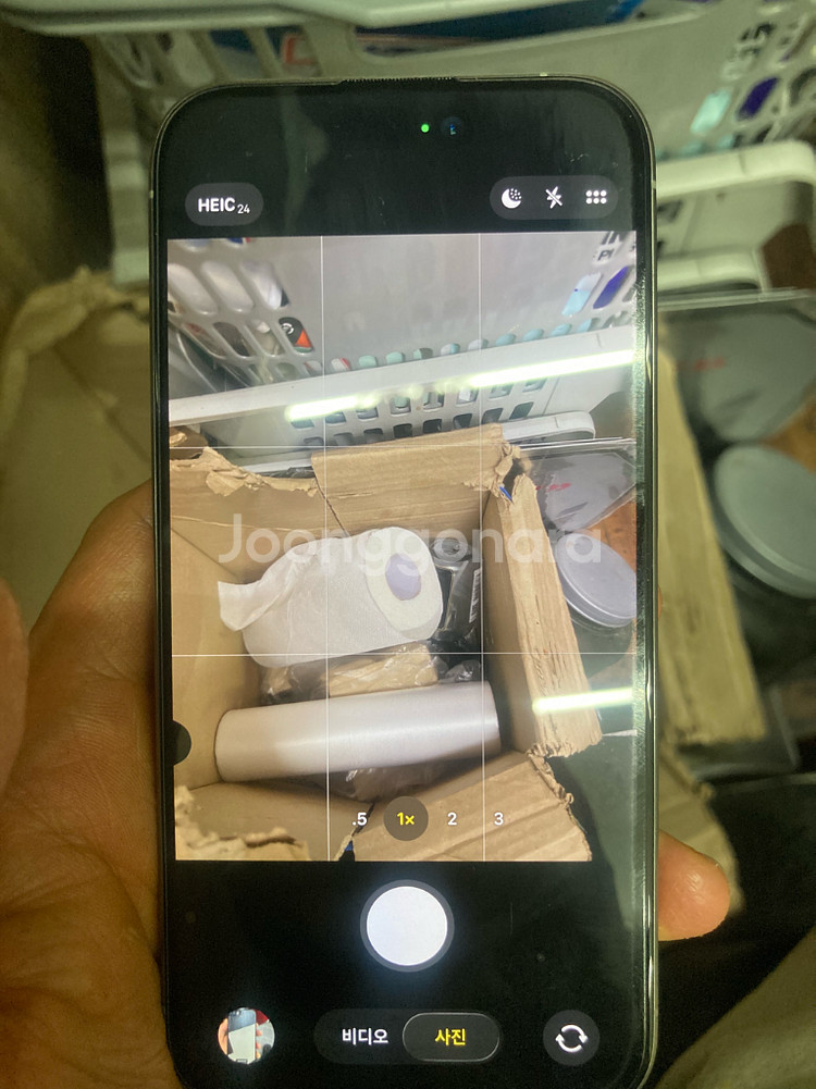 아이폰15프로 내추럴티타늄 256gb--8