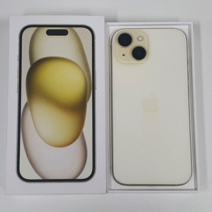 아이폰15 128기가 옐로우 배터리 98% 신품급