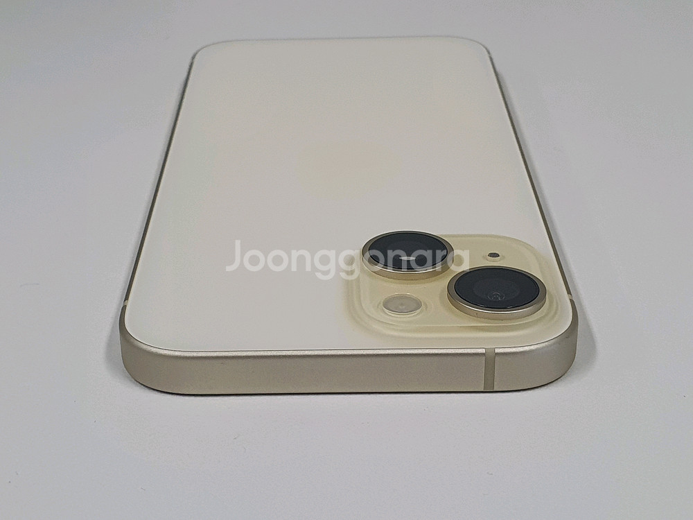 아이폰15 128기가 옐로우 배터리 98% 신품급--5