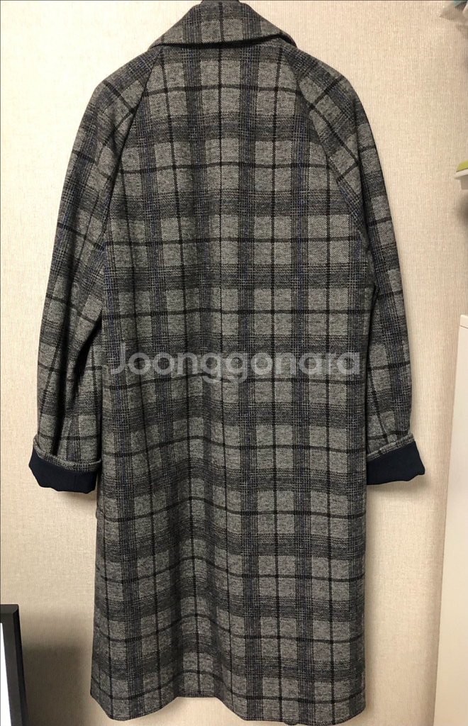 (새상품)ab.plus 체크코트--2