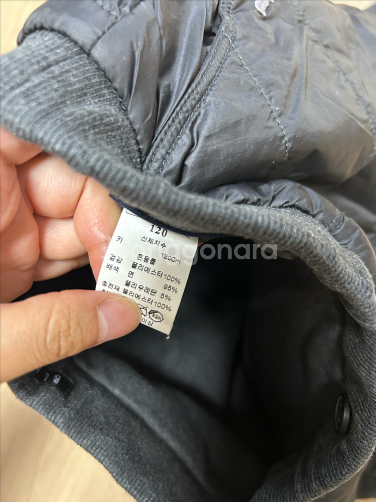 블루독 패딩바지120(5-6세 추천)--1