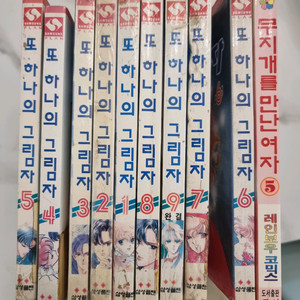 또 하나의 그림자 만화책 전권 세트