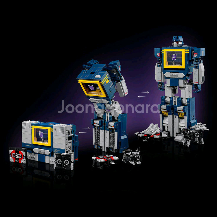 레고 호환 트랜스포머 사운드웨이브 (새상품)--1