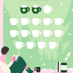 (일괄)스타벅스 프리퀀시 미션 2개