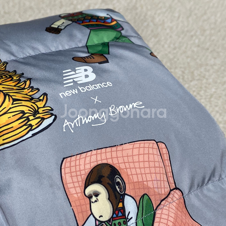 뉴발란스 키즈 앤서니브라운 리버시블 양면 패딩조끼 120--2