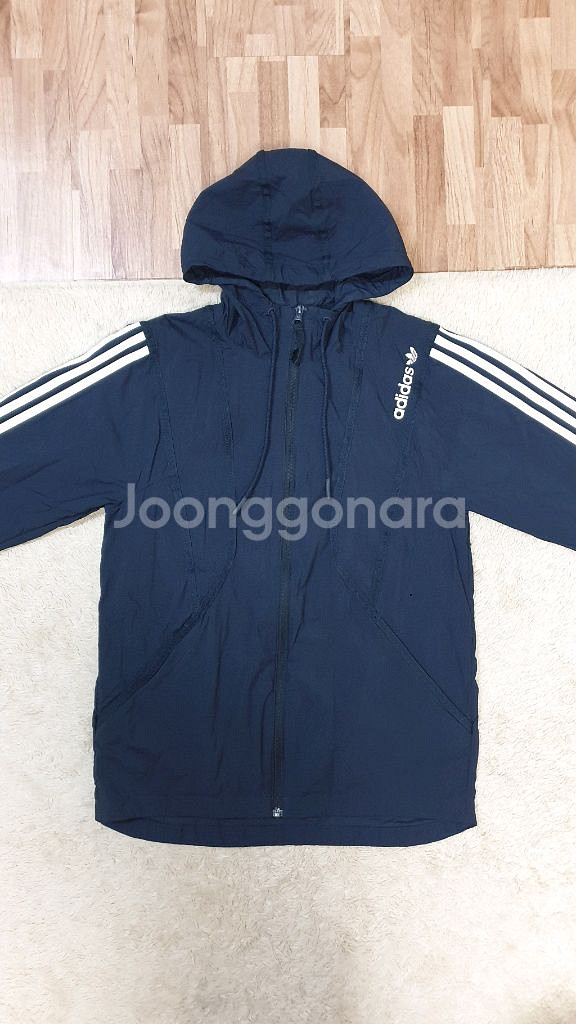[여성55] 정품 아디다스 후드 경량점퍼 상태굿 무배--3