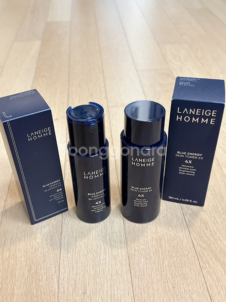 [새상품] 라네즈 남성용 블루에너지 스킨로션 세트--0