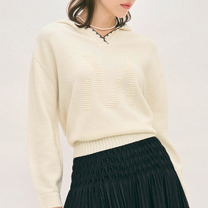 마인 울 블렌드 후드 니트 (랑방,마인,타임,더캐시미어