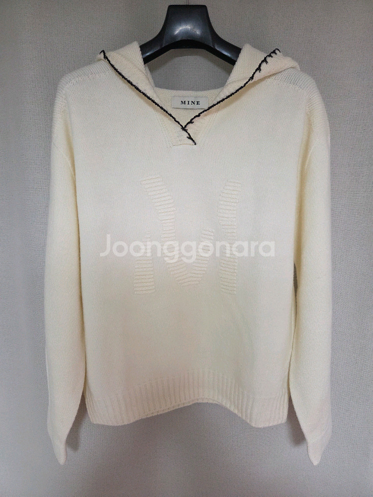 마인 울 블렌드 후드 니트 (랑방,마인,타임,더캐시미어--5