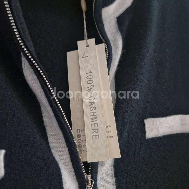 에뎀 캐시미어 100% 가디건 L ( 새상품 )--5